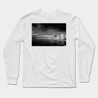 Benidorm Levante Beach Mediterranean Sea Spain Long Sleeve T-Shirt